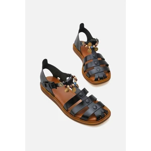 Corridor Italy - Günlük Kadın  Deri Sandalet