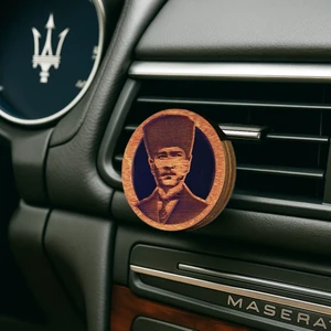 Jacos Frager Oto Koku Ahşap Difüzör Araba Kokusu ATATÜRK001