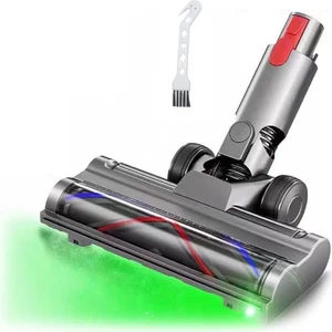 Dyson V7 V8 V10 V11 V15 Elektrikli Süpürge Aparatı için Doğrudan Tahrikli Fırça Başlığı Halı Zemin Temizliği için LED Toz Algılama (Yurt Dışından)
