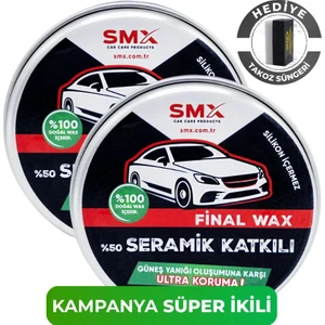 Final Wax 150 ml 2 Adet + Hediye Takoz Cila Süngeri