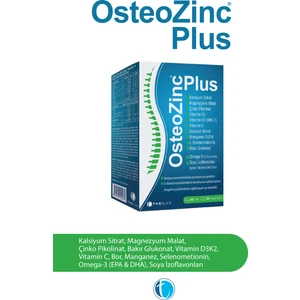 Plus 60 Tablet 30 Yumuşak Kapsül Kalsiyum Sitrat Magnezyum Malat Omega 3 Balık Yağı