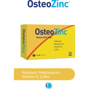 30 Tablet Kalsiyum Magnezyum Vitamin D Çinko