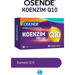 Koenzim Q10 Ubikinon 30 Yumuşak Kapsül