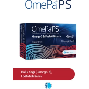 PS 30 Yumuşak Kapsül Fosfatidilserin Omega 3 Balık Yağı