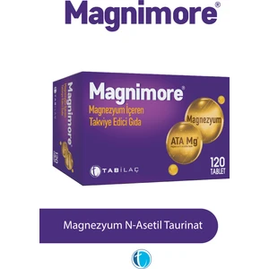 Magnezyum 120 Tablet N-Asetil Taurinat