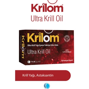Ultra Krill Oil 30 Yumuşak Kapsül Krill Yağı Omega 3