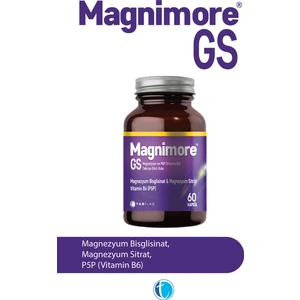 GS Magnezyum 60 Bitkisel Kapsül Bisglisinat Sitrat
