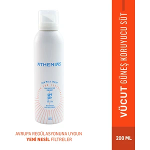 Sun Milk Spray SPF50+ Tüm Cilt Tipleri İçin Uva Uvb Yüksek Korumalı Güneş Kremi 200 ml