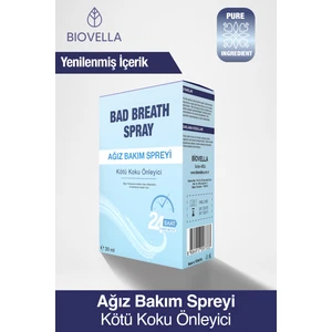 Ağız Kokusu Önleyici Sprey,alkolsüz Formülasyon 30 ml