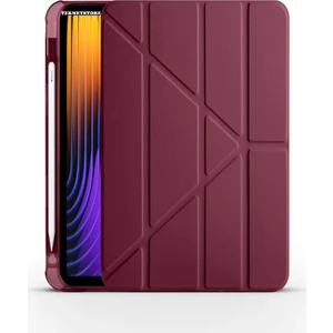 TEKNETSTORE Xiaomi Pad 7 Pro / Pad 7 Kılıf Katlanır Kalem Bölmeli Silikon Standlı Uyku Modlu Akıllı Kapak