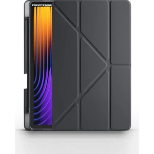 TEKNETSTORE Xiaomi Pad 7 Pro / Pad 7 Kılıf Katlanır Kalem Bölmeli Silikon Standlı Uyku Modlu Akıllı Kapak