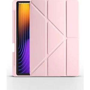 TEKNETSTORE Xiaomi Pad 7 Pro / Pad 7 Kılıf Katlanır Kalem Bölmeli Silikon Standlı Uyku Modlu Akıllı Kapak