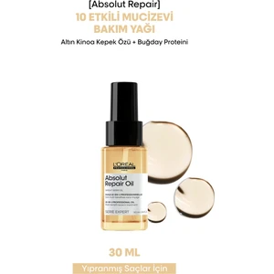 L'Oréal Professionnel Absolut Repair 30 ml Durulanmayan Saç Bakım Yağı Normal Saçlar için 10 Etkili Özellik
