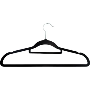 10 Adet Kadife Askı Pantolon Elbise Yüksek Kalite Kadife Kıyafet Askısı