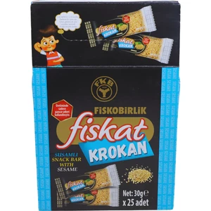Susamlı Krokan 30G x 25 Adet