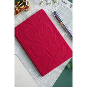 Victoria's Journals Sert Kapak Velvet Defter A5 100 Gr. 160 Sayfa Ivory. Çizgili. Kırmızı