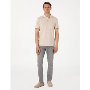 Pierre Cardin Erkek Gri Slim Fit Jean Pantolon 50302714-VR024