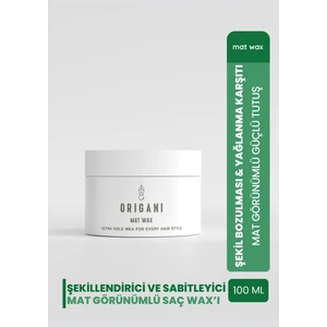 Doğal Mat Görünüm ve Güçlü Tutuş  – Mat Wax-100ML