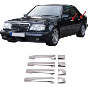 Mercedes E Klasse W124 Krom Kapı Kolu 4 Kapı 1984-1995 Paslanmaz Çelik
