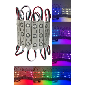 12 Volt WS2811 Argb Adreslenebilir Pixel Modül LED (20 Adet)