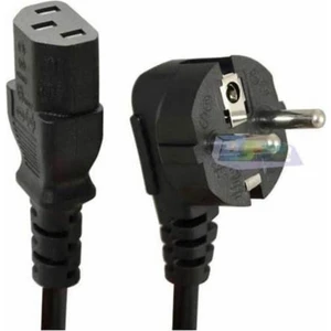 Pc Güç Kablosu | 3x1.0mm² | C13 – Erkek Topraklı Fiş | 220V | Bilgisayar – Monitör Uyumu