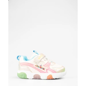 Queen Işıklı Kız Bebek Beyaz Spor Ayakkabı