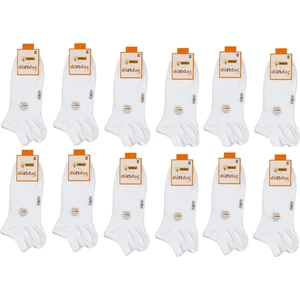 Kadın Modal Plus Patik Çorap Pastel Renk 4506 - 12 Adet