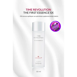 Fermante İçeriklere Sahip Aydınlatıcı & Nemlendirici Esans Time Revolution The First Essence 5x 50ml