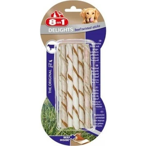 Delights Bones Biftekli Köpekler İçin Twisted Sticks 10 Lu