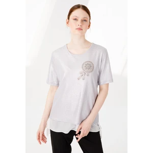 Desen Triko Penye Bluz