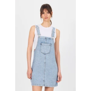 Buzkar Mini Kot Salopet Elbise 9077