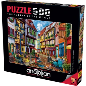500 Parçalık Arnavut Kaldırımı Puzzle 12 Yaş ve Üzeri için Eğlenceli Zihin Geliştirici