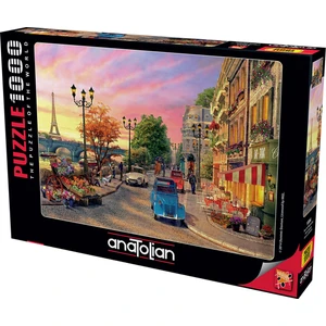 1000 Parçalık Puzzle - Paris'te Akşamüstü 1004