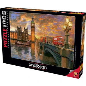 1000 Parçalık Puzzle - Londra'da Günbatımı 1023