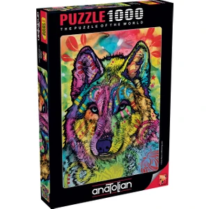 1000 Parçalık Puzzle - Kurt Bakışı 1048