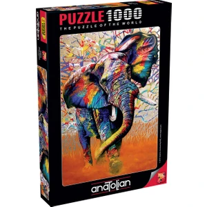 1000 Parçalık Puzzle - Afrika Renkleri 1054