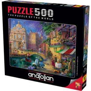 500 Parçalık Puzzle - Romantik Venedik 3633