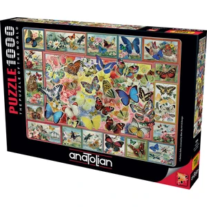 1000 Parçalık Puzzle - Kelebekler 1094