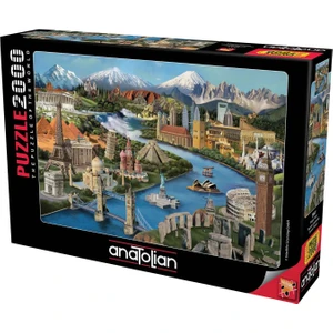 2000 Parçalık Puzzle - Simge Yerler 3941