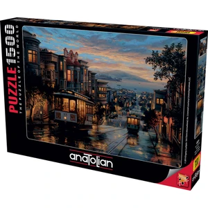 1500 Parçalık Puzzle - San Francisco Sokakları 4531