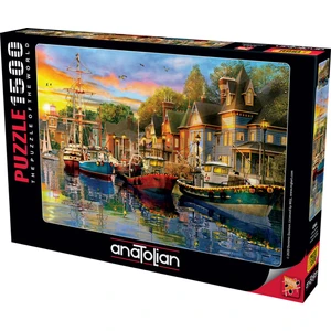 1500 Parçalık Puzzle - Liman Işıkları 4564