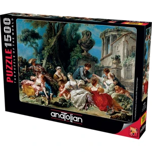 1500 Parçalık Puzzle - Kuş Avcıları 4576