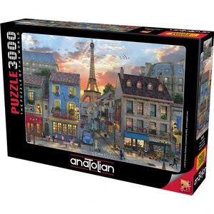 3000 Parçalık Puzzle - Paris Sokakları 4910