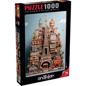 1000 Parçalık Puzzle - Eyfel 1168
