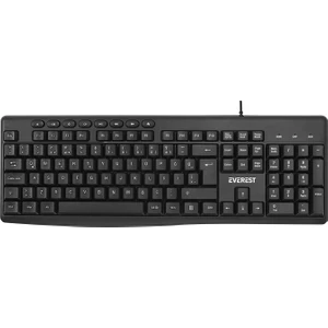 KB-619 Siyah-Gri USB 2 Metre Bakır Kablolu Q Multimedia Klavye