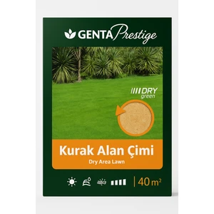 Prestige Kurak Alan Çimi | 40 M² | Suya Dayanıklı Çim Tohumu | Düşük Sulama Ihtiyacı