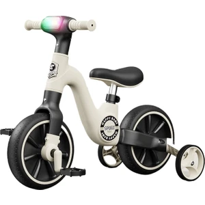 Pedallı Çok Fonksiyonlu Çocuk Denge Arabası 1 A 3-6 Yaş Bebek Scooter Üç Tekerlekli Bisiklet Çocuklar 2'si 1 Arada Üç Tekerlekli Bisiklet (Yurt Dışından)