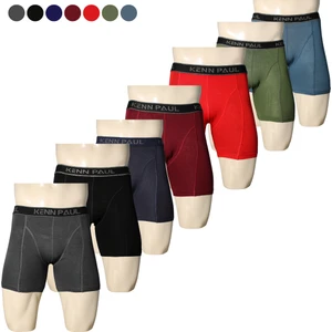 7'li Bambu Uzun Paçalı Sporcu Boxer Nefes Alır, Konforlu