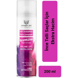 Ashley Joy Sönen Ve Yağlanan Saçlar İçin Hacim Veren Volumizing Kuru Şampuan 200 ML