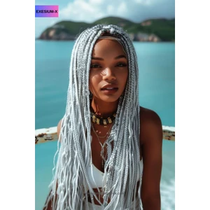 X-Pression Afrika Zenci Örgüsü ve Rasta İçin Sentetik Saç